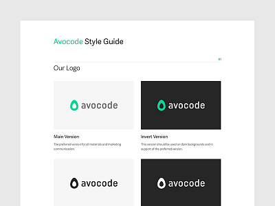 Avocode Style Guide