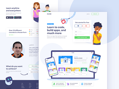 Mimo - New Landing Page