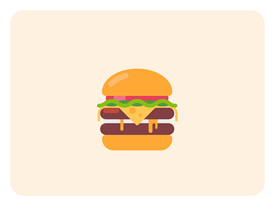 FREE animated burgers animated animation app application asset burger delicious design drawer flat food free freebie illustration lottie ordering ui ux webflow website