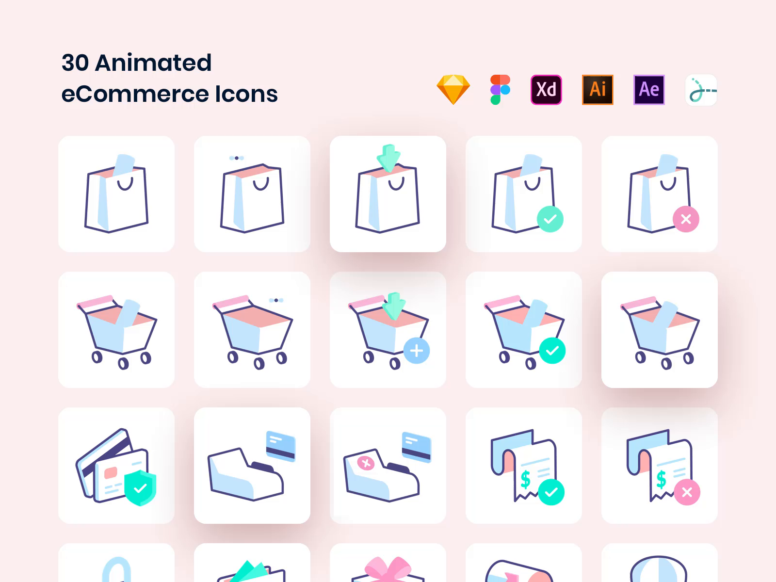 Essential eCommerce Icons by Filip Greš for Drawer on Dribbble