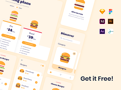 FREE Animated Burgers