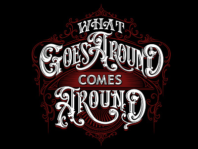 Lettering Victorian Style Quote #2 design graphic design illustration le lettering logo typography vector victorian