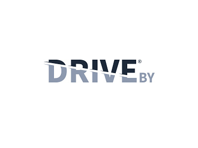 Drive By Logo Idea by car drive idea logo sketch transport typo