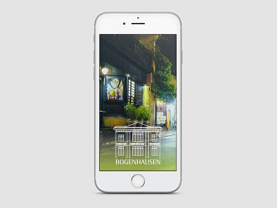 Munich Snapchat Filter bogenhausen community filter illustration lineare location mansion munich snapchat