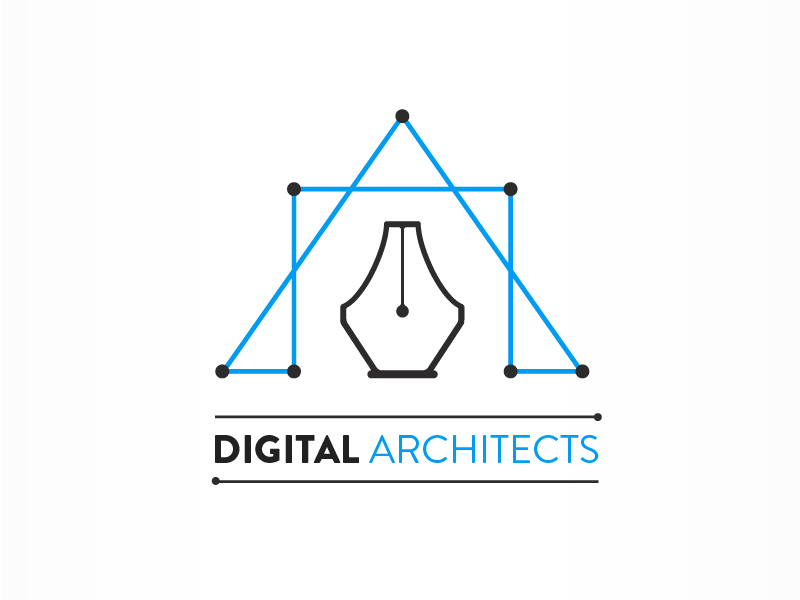 Digital Architects logo architect buy design digital illustration logo me