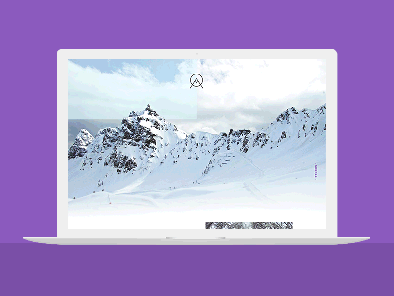 Struxtion blue design purple ski snowboarding ui ux website wip