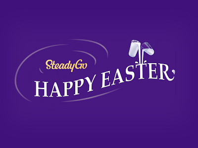 Happy Easter branding cadbury digital easter happy steadygo weekend