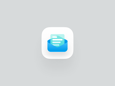 Email Icon 3d design email icon illustration modern simple website