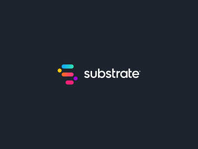 Substrate Branding branding branding design clean design icon logo modern simple substrate vector web