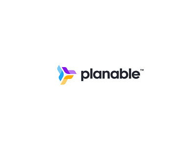 Planable Branding abstract branding branding agency branding design flat icon identity logo logodesign modern resources simple