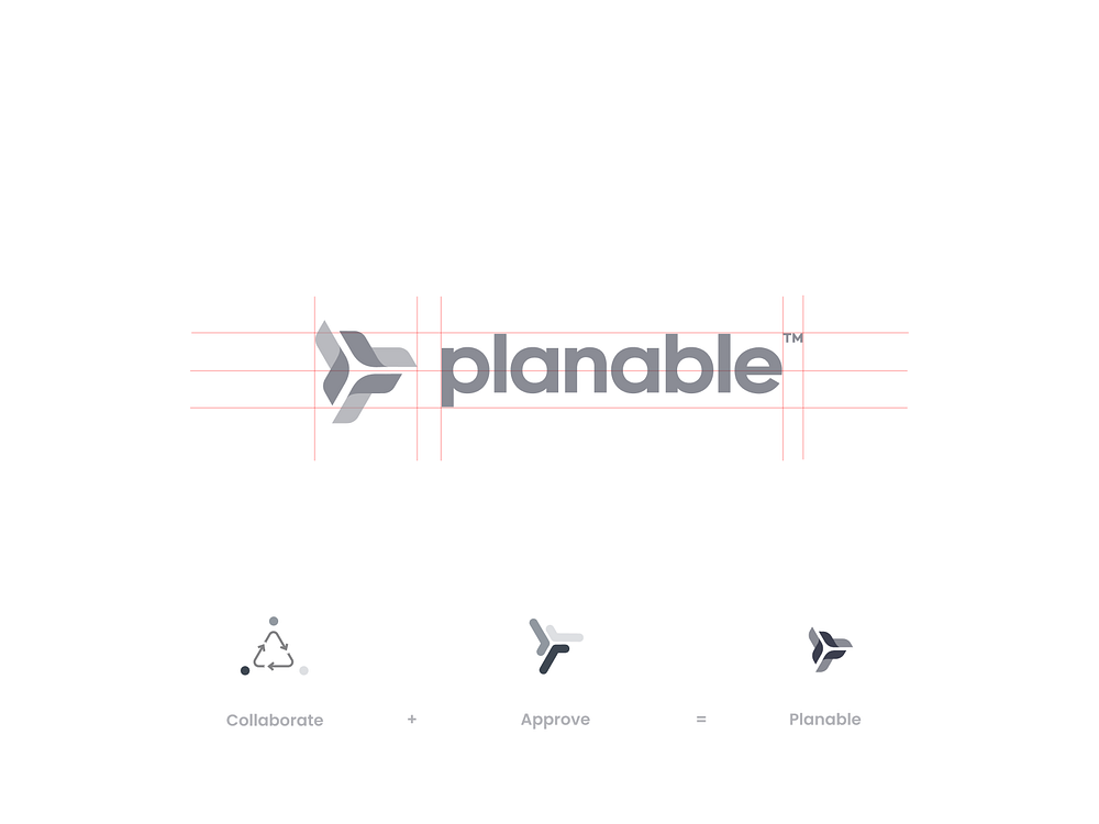 Planable Branding by Ted Kulakevich on Dribbble