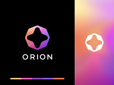 Orion Crypto Branding bitcoin brand branding crypto cryptocurrency currency design logo modern simple