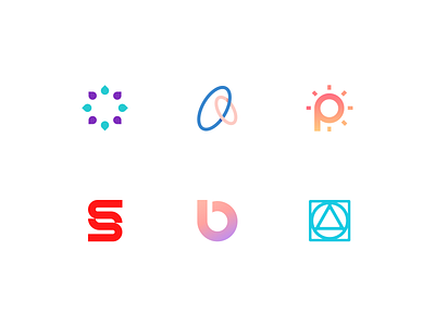 Logomark Collection #4 by Ted Kulakevich for unfold on Dribbble