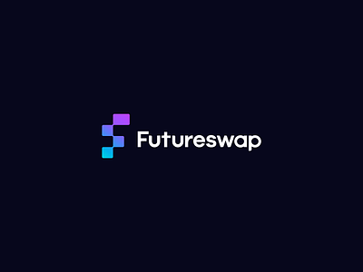 Futureswap Branding brand branding crypto currency defi design f f logo logo modern simple