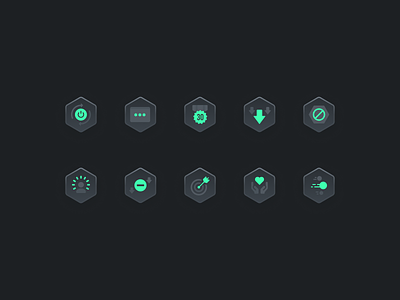 Achievement Icons abstract achievement badge design icon set iconography icons modern simple
