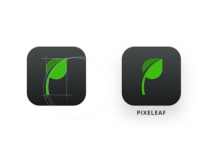 Pixeleaf Icon icon leaf logo