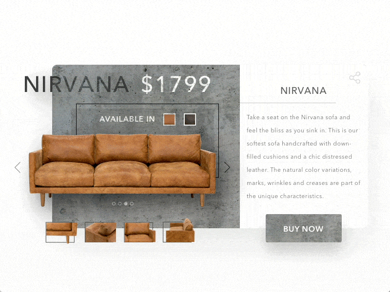 Nirvana Couch animation card couch gif nirvana product sofa