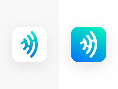 Beam icon app beam flow icon logo modern