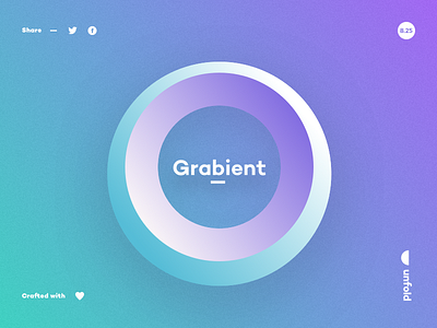 Grabient! colors gradient illustration logo modern website