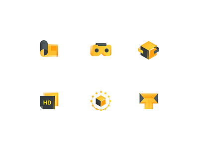 Construction Icons abstract design flat icons illustration logo mobile modern simple website