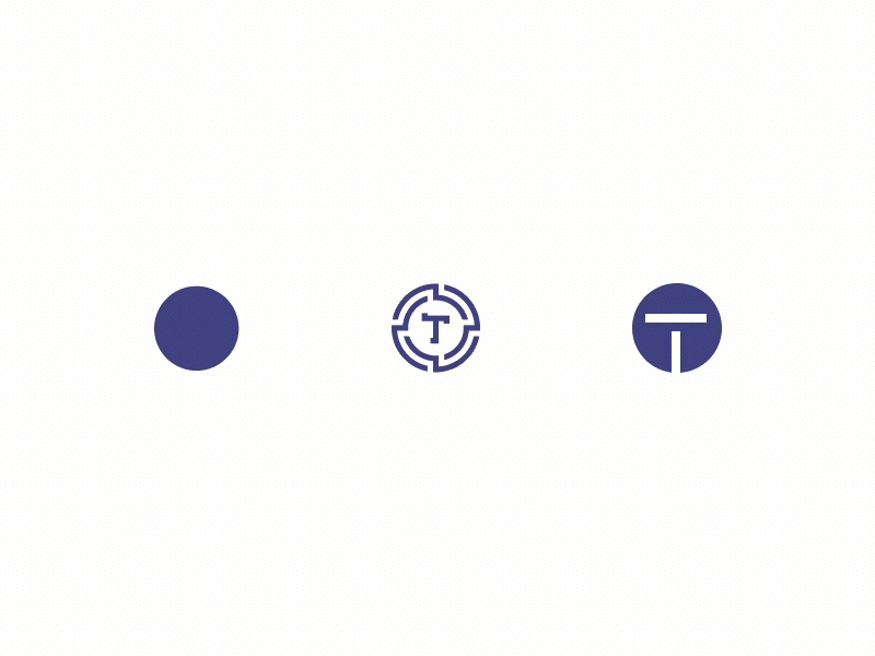 Crypto Tokens clean crypto currency design logo logomark modern simple t