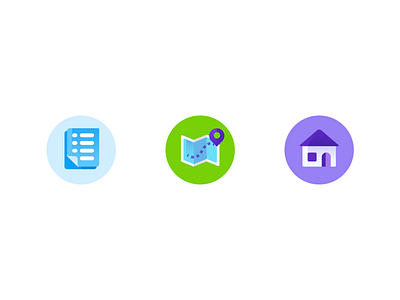 Badges abstract icon logo modern simple ui ux web