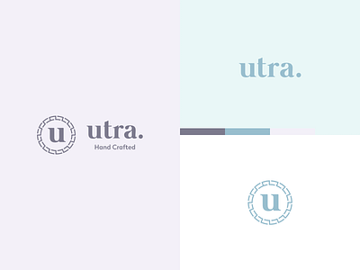 Utra Branding branding clean design flat icon logo modern simple web