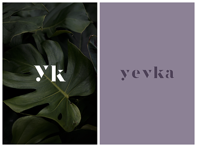 Yevka Branding branding design logo logo mark modern simple typography