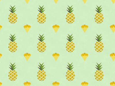 Seamless Pineapple Pattern