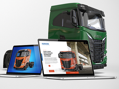 Iveco ui, 3d works 3d animation app blender branding design graphic design illustration logo ui