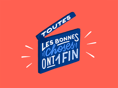 Clap de fin by Mélanie Ramamon on Dribbble