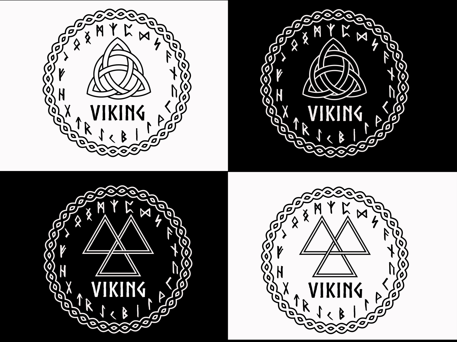 Viking Logo by Sahal Design on Dribbble