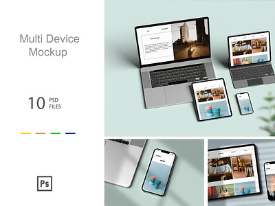 Multi Devive mockup 3d branding graphic design laptop mockup logo motion graphics psd ui uiuxx web
