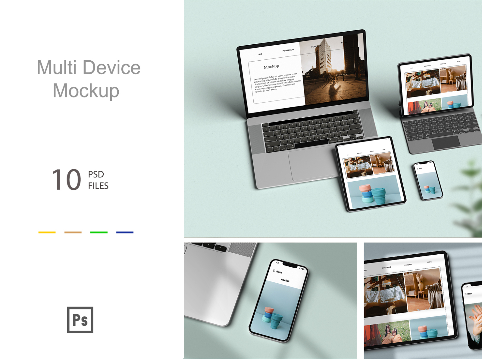 Multi Devive mockup by simpang graphic on Dribbble