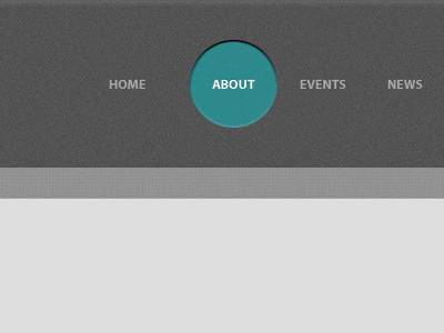 Cinema website navigation active cinema dark menu navigation turquoise wordpress