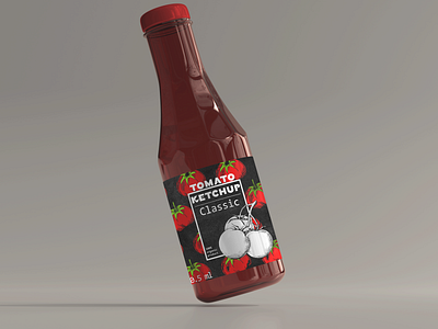 Ketchup Packaging Design branding graphic design