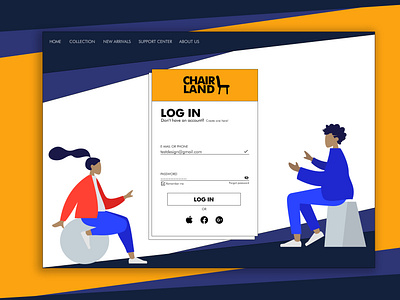 WEB Design - Chairland