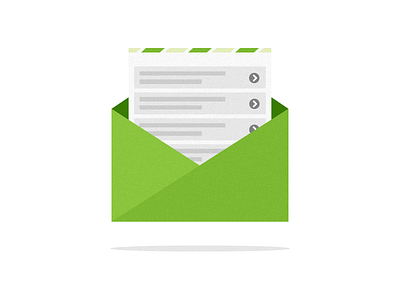 Flat Email Icon email flat icon illustration mail playoff rebound