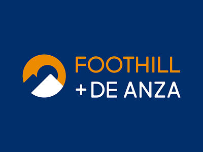 Foothill+De Anza International Logo branding college logo logo design logotype wordmark