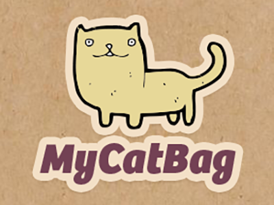 My Cat Bag logo cat logo