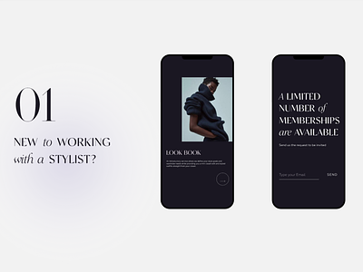 Fashion App graphic design ui ux
