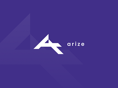 Arize - Letter A logo branding icon logo vector