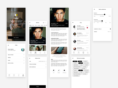Chatter Mobile App design experts hire learn mentor skills teach ux