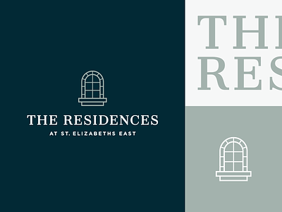 The Residences Branding brand branding design icon logo mark typography wordmark