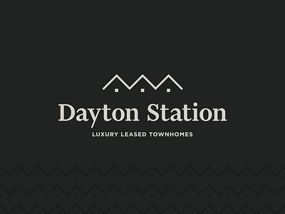 Dayton Station Logo branding co motion design identity logo mark vector