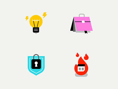 Harvard Business Review Icons blog business design email harvard icons illustrations review website