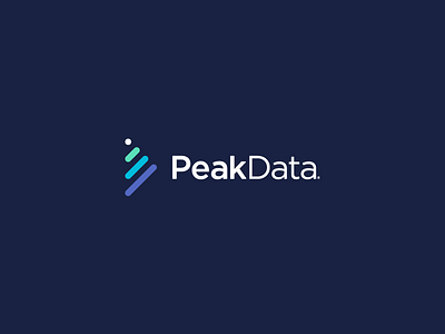 PeakData Final Logo by Co-motion Studio on Dribbble