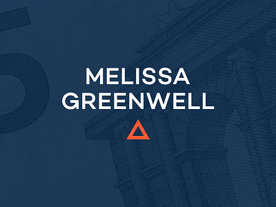 Melissa Greenwell Logo branding communication consulting design identity leadership logo mark startup strategy triangle