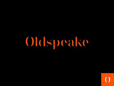 Oldspeake Logo branding design development identity logo mark ui ux