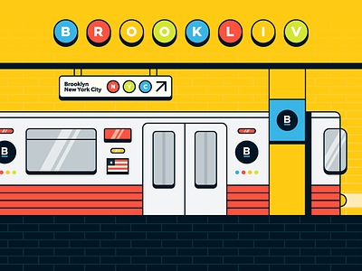 NYC Travel Illustration | Subway